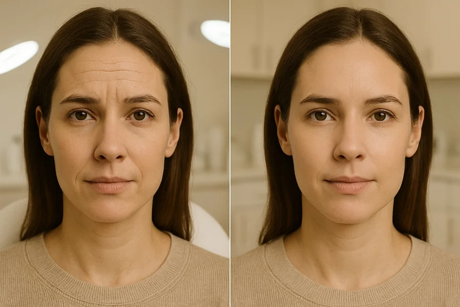 antes y despues botox